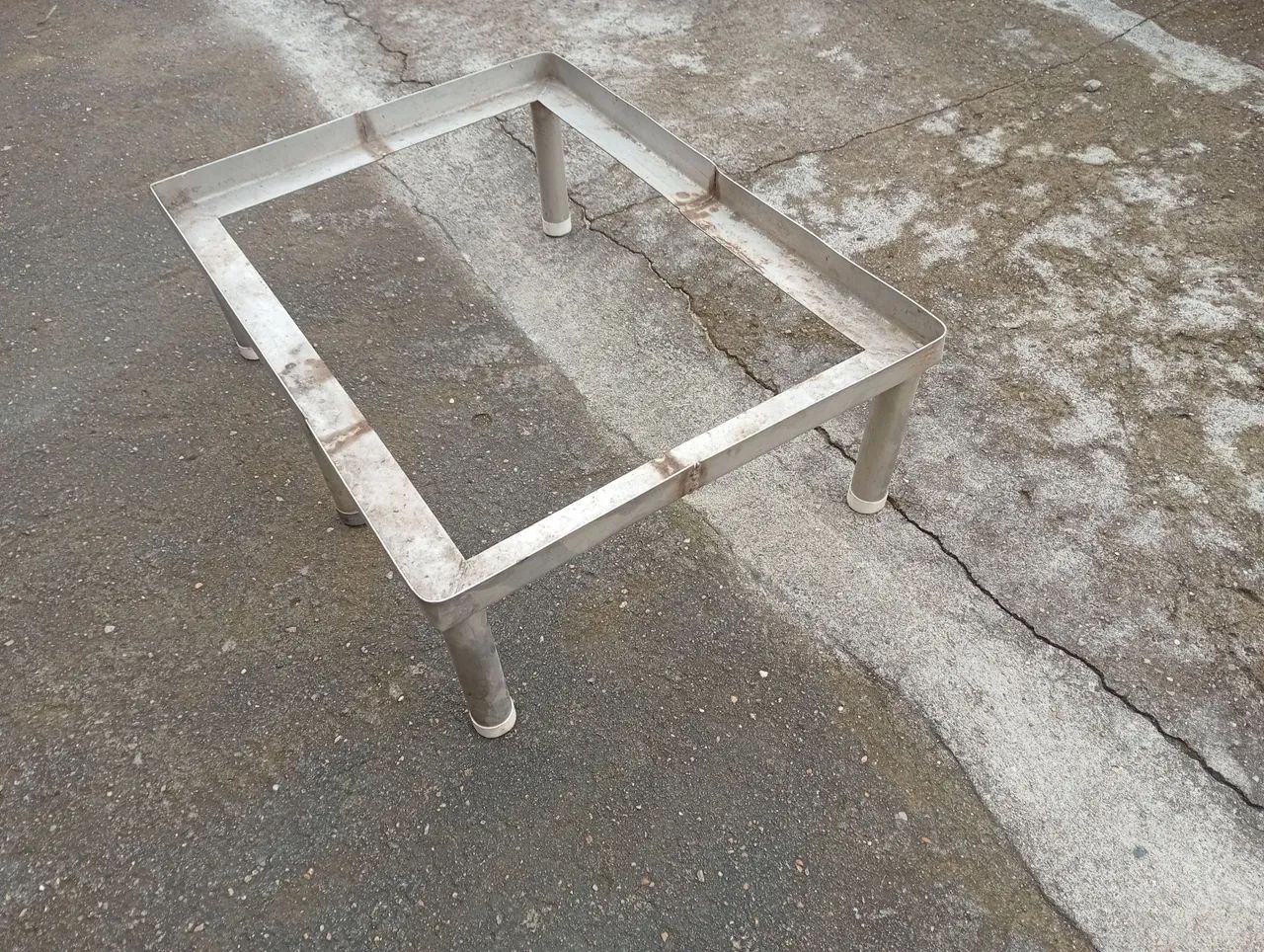 Cavalete aço inox 72 x 52 e 24 de altura - Foto 4