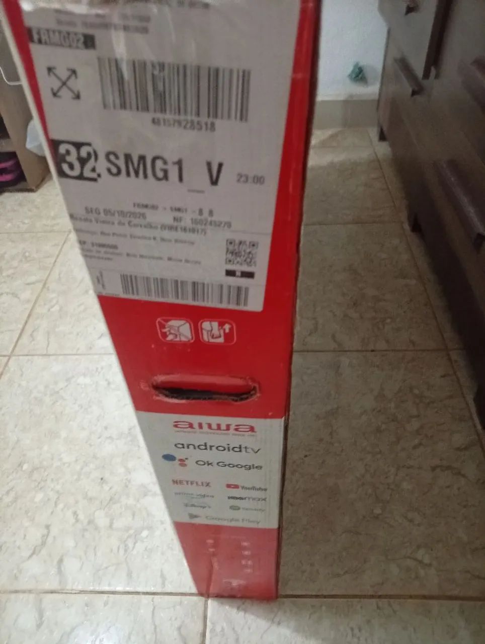Smartv 50 polegadas aiwe - Foto 4