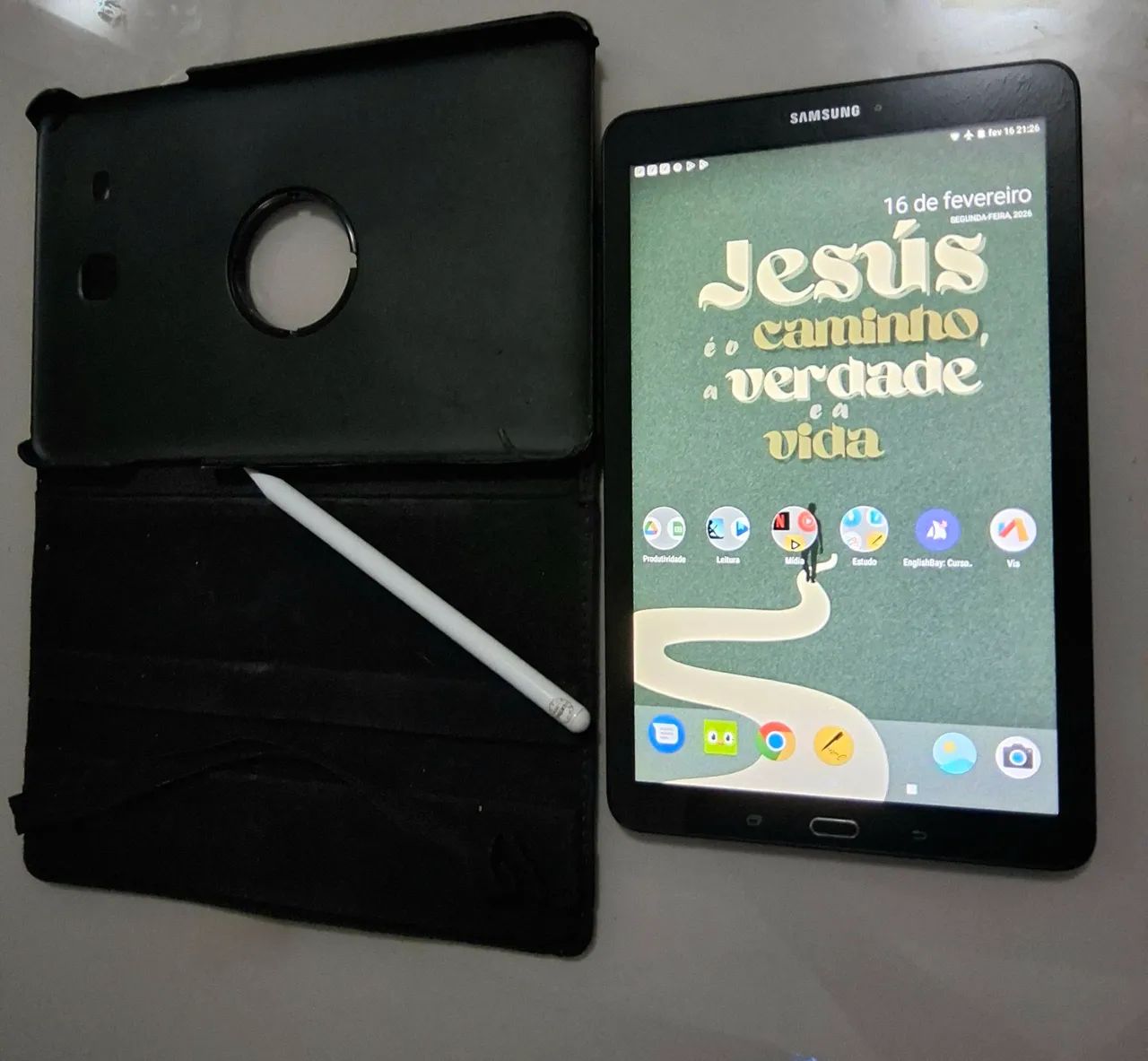 Tablet Samsung Galaxy Tab E 9.6? Wi-Fi - Funcionando Perfeito!