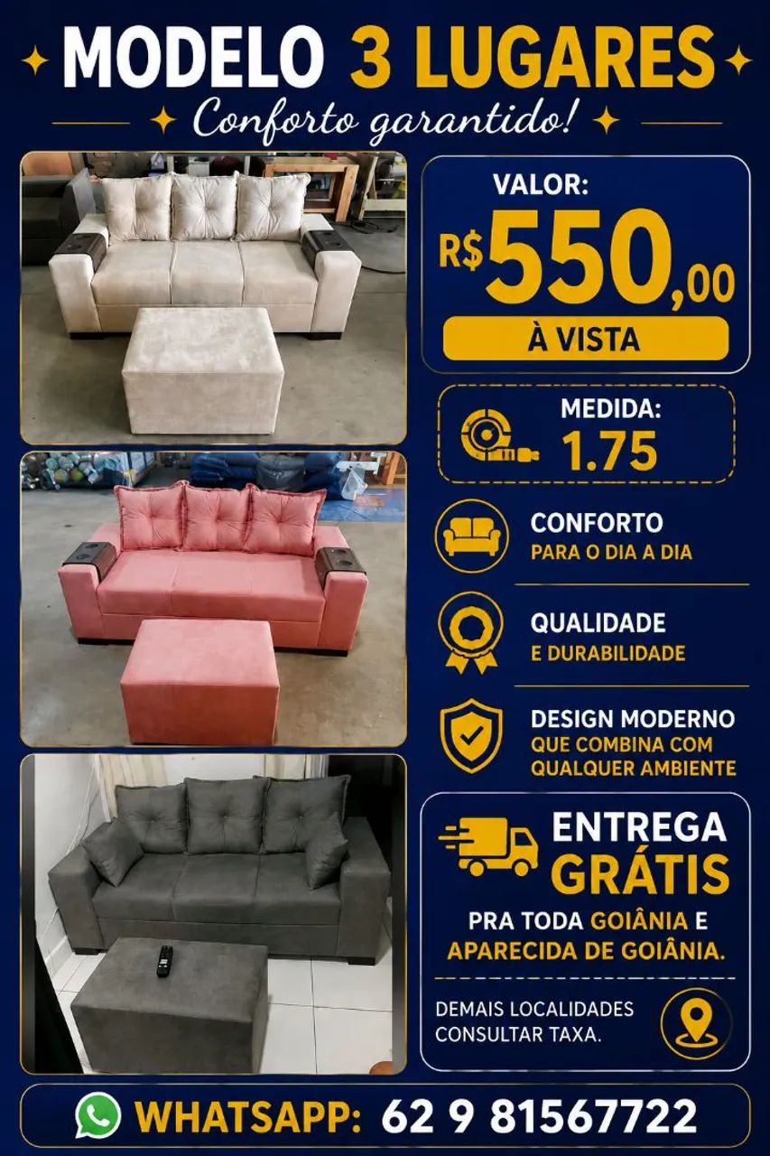 Sofás direto da fábrica  - Foto 5