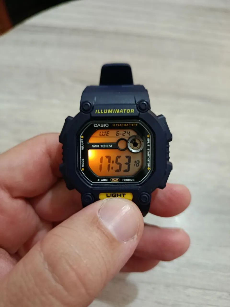 Relógio Casio Illuminator W-737H - Perfeito! - Foto 2