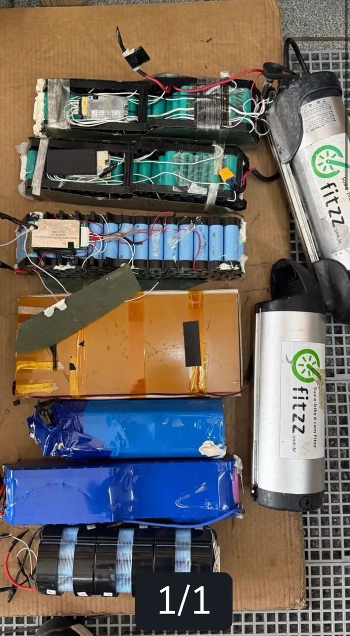 Lote baterias de lítio 