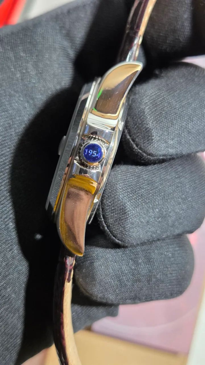 Relógio Mondaine 1954 Marrom - Foto 4