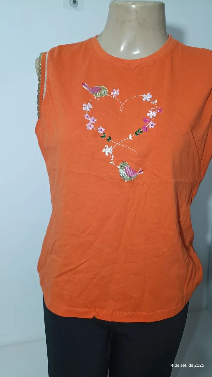 Blusa 100% algodão  - Foto 2