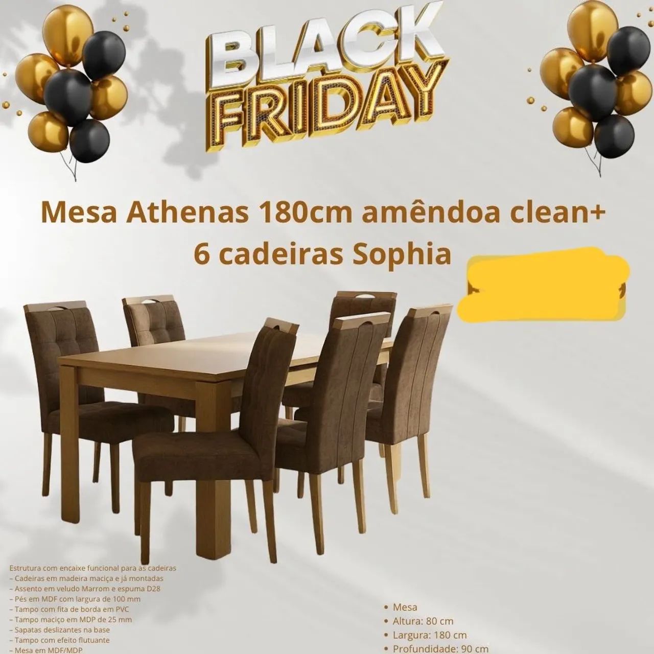 Mesas com cadeiras - Foto 3