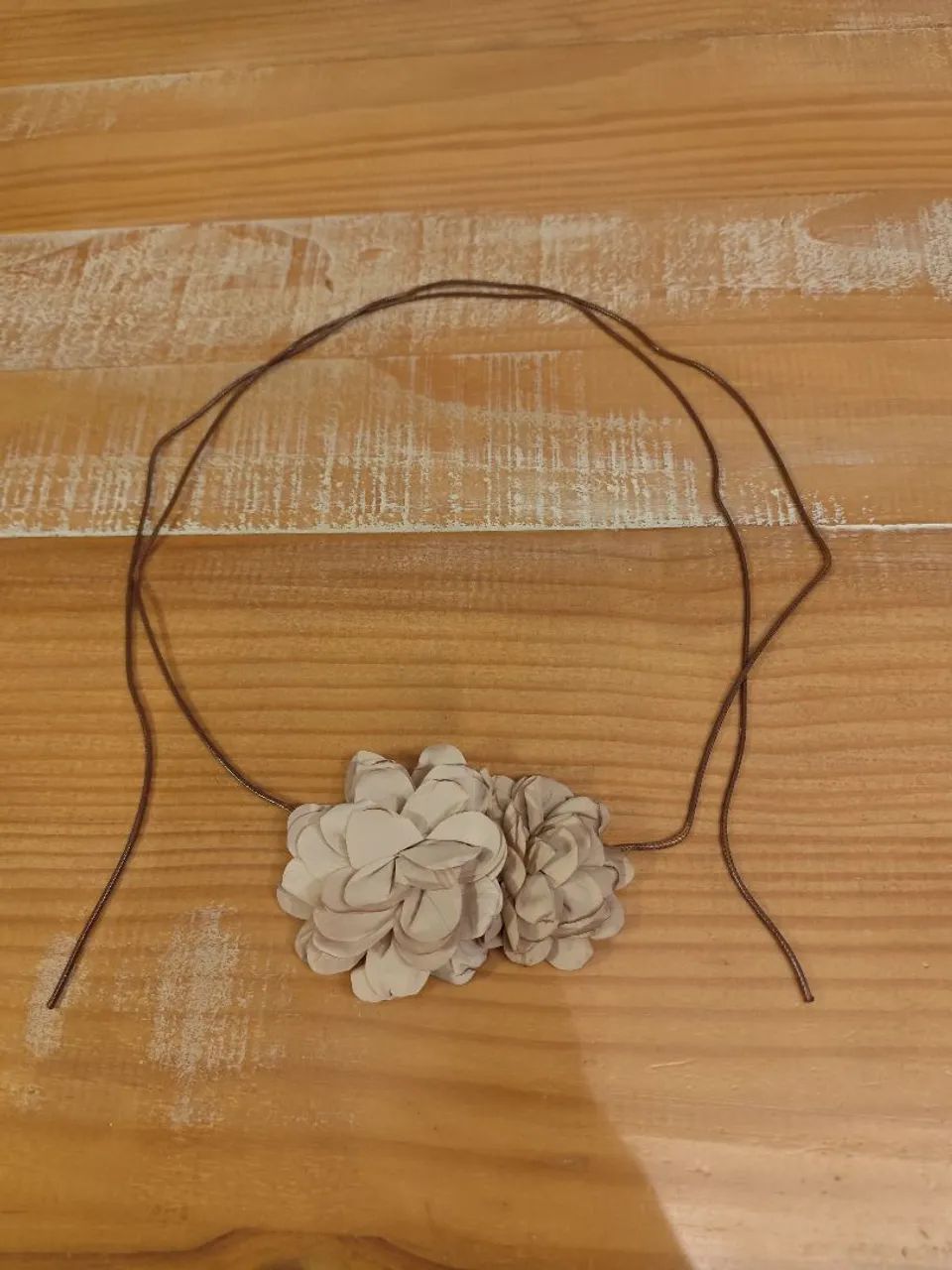 Choker bege Zara novo  - Foto 4