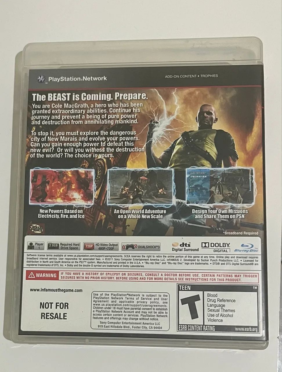 InFamous 2 (PS3) - Foto 3