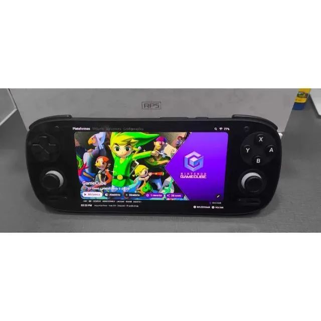 Retroid Pocket 5 + cartão de 256gb com jogos - Consoles de Vídeo