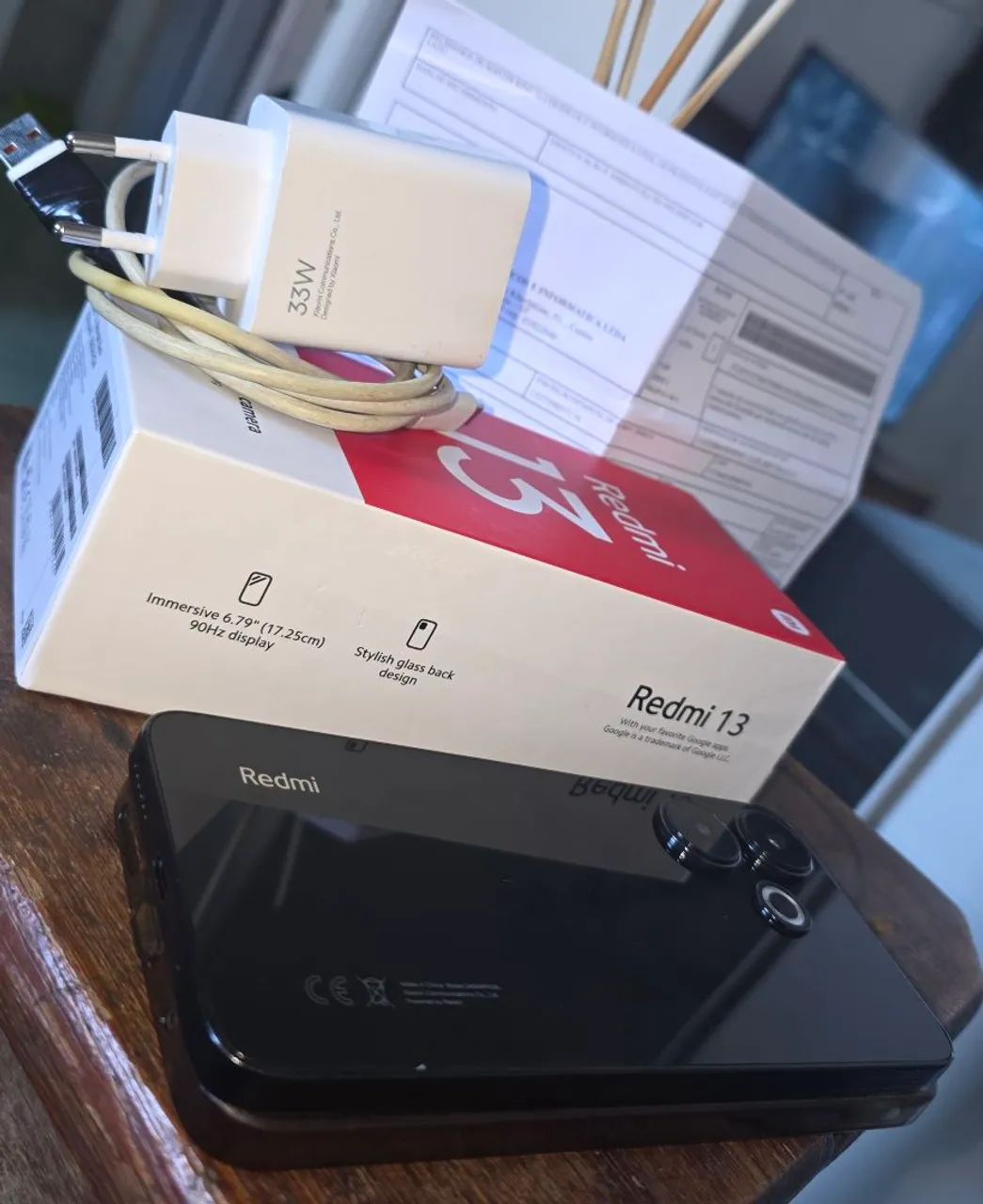 Redmi13 midnight Black 8GB RAM 256GB ROM - Foto 2