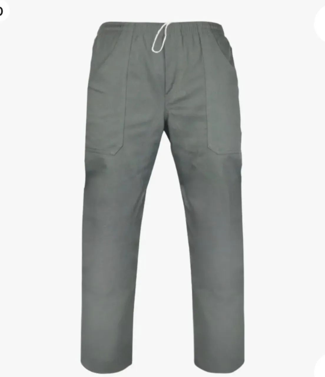 Calça masculina de brim para trabalho 