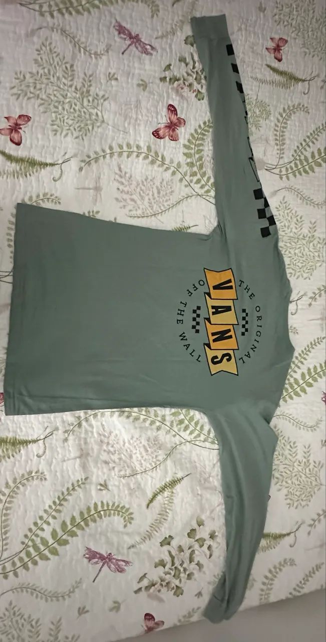 Camiseta verde VANS - Foto 2