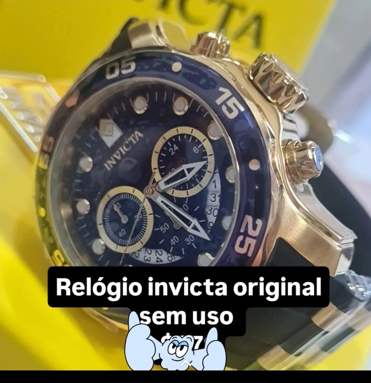 Relógio invicta prodriver original lacrado