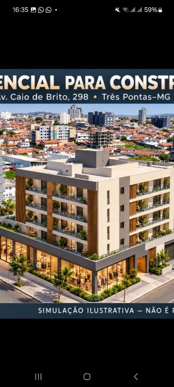 TERRENO COM CASA NO CENTRO DE TRÊS PONTAS MG  - Foto 3