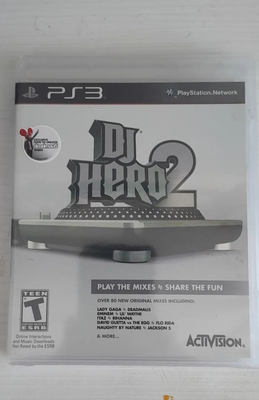 DJ HERO 2 - PS3 - LACRADO 