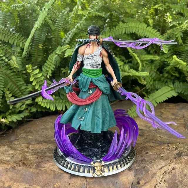 Action Figure Roronoa Zoro (One Piece®) 21 cm | Colecionável - Foto 2