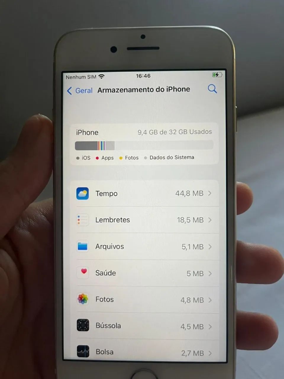 iPhone 7 GOLD - 32GB - Celulares e Smartphones - Aquidauana