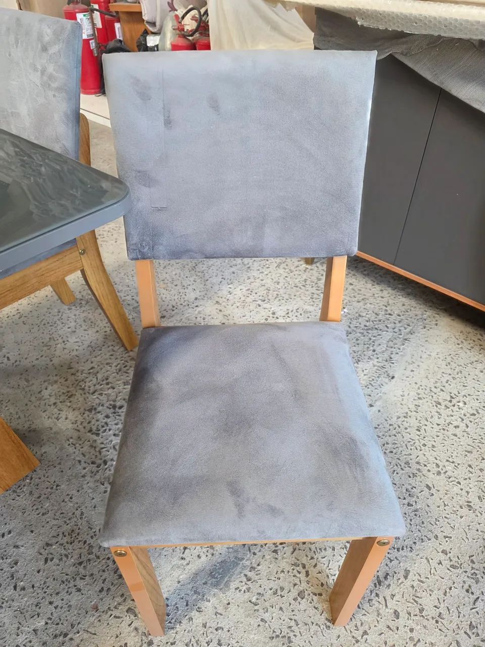 Mesa de Jantar c/4 Estofadas - Foto 3