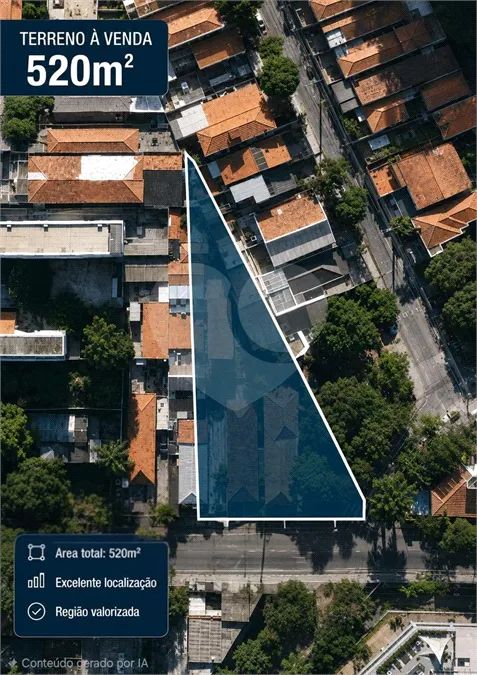 Terreno à venda em Vila madalena - SP