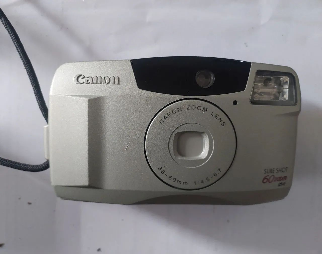 Camera Canon analógica sure shot 60. Usada