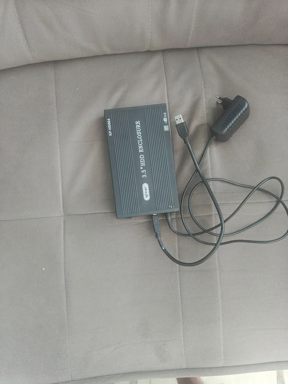 HD externo 1 terá 