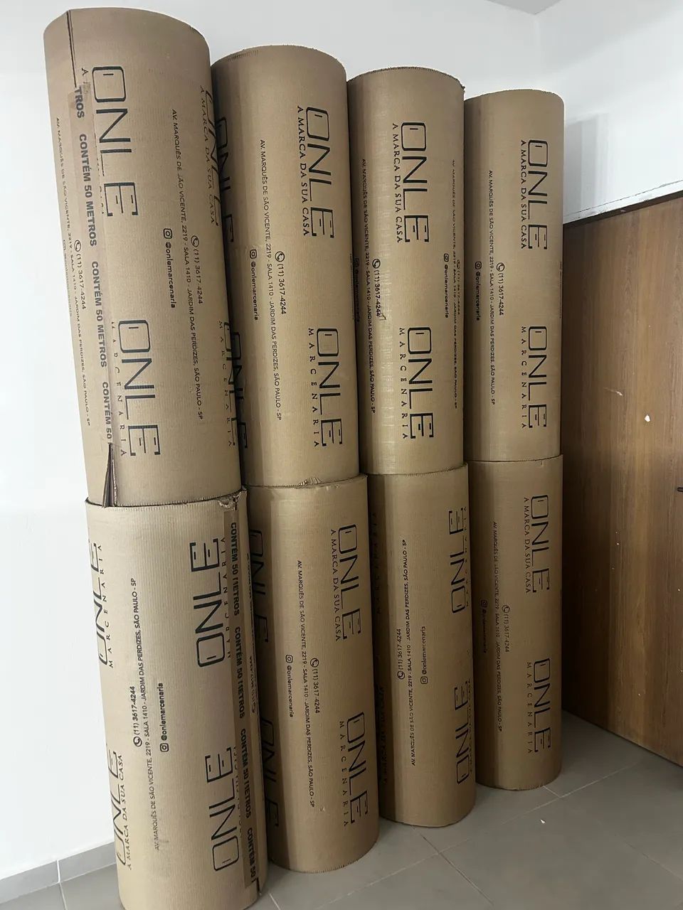 Papelão Ondulado - 1mx 50m - 21 unidades  - Foto 2