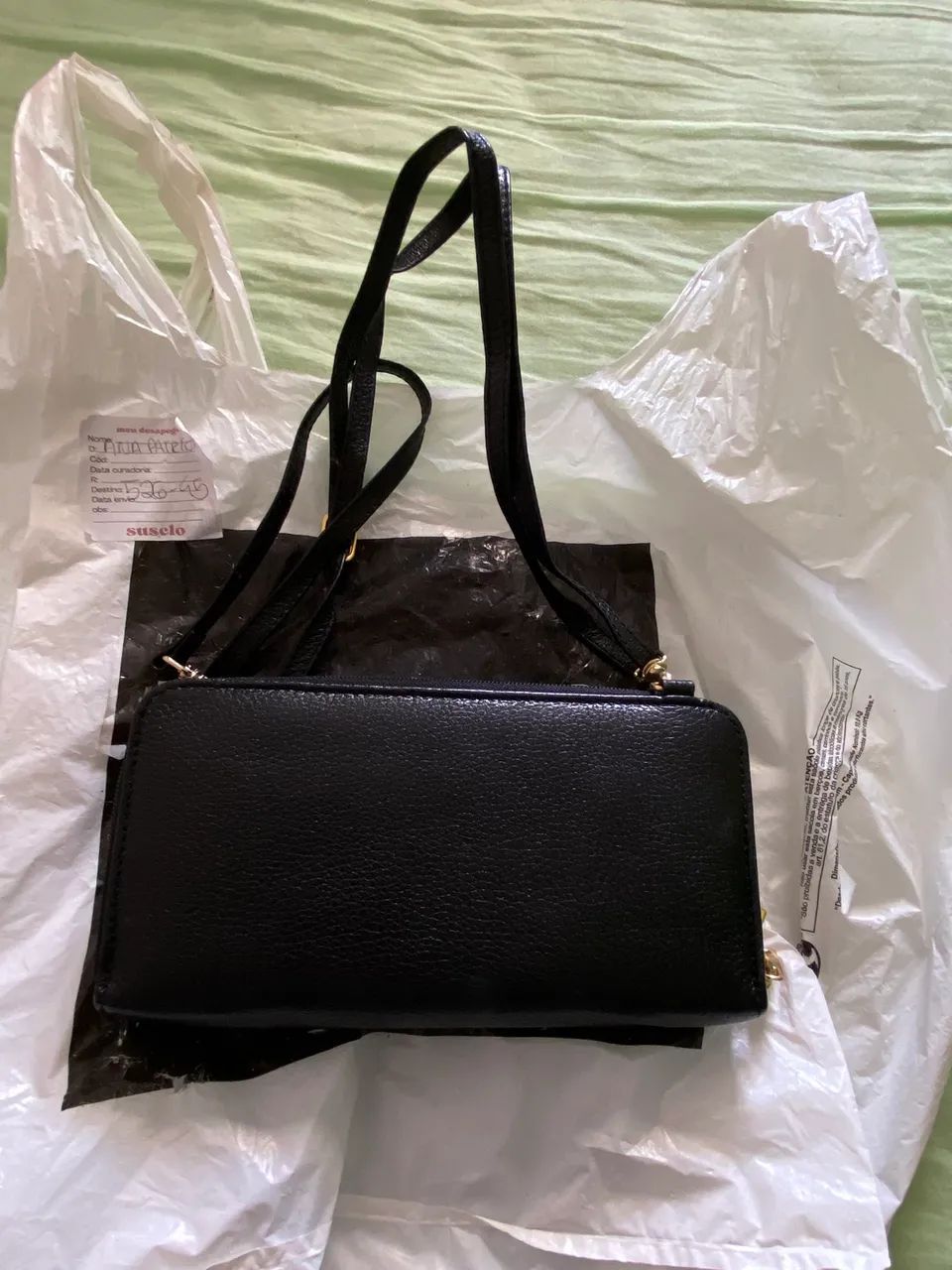 Vendo bolsa da Couro fino 50,00 - Foto 5