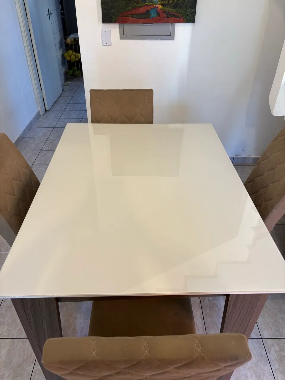 Jogo de mesa e cadeira  - Foto 3