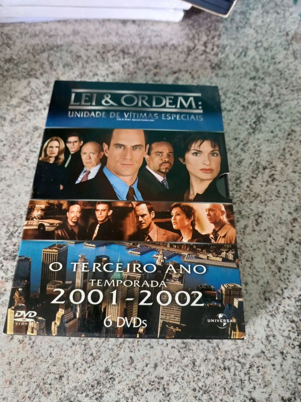 Box DVD original terceiro ano 
