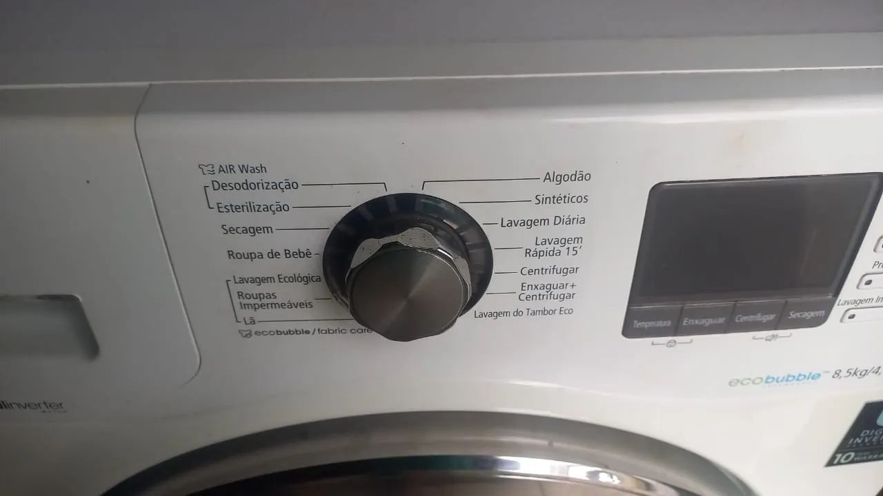 Lava e seca Samsung 