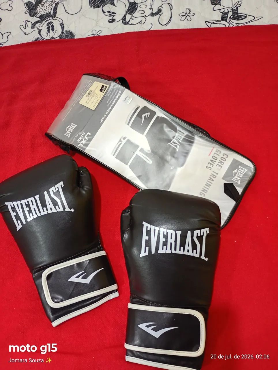 Luva Everlast preta  - Foto 2