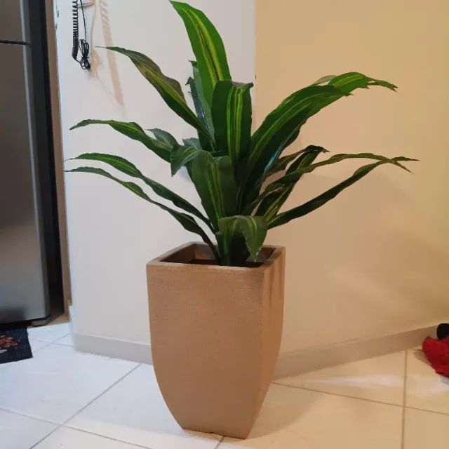 Vaso de planta artificial - Foto 2