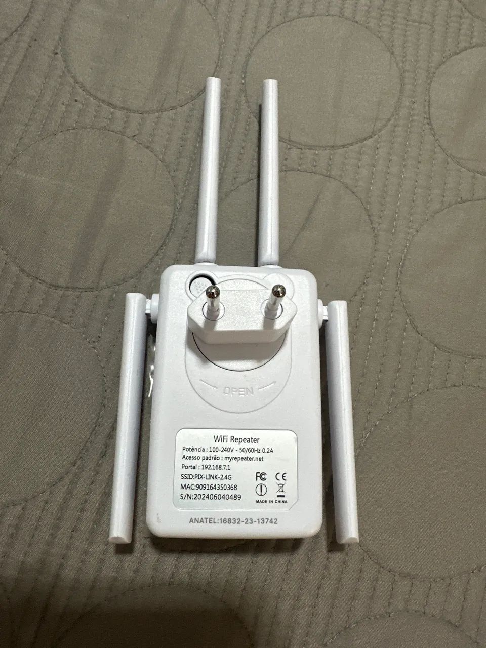 Repetidor de sinal Wi-Fi  - Foto 2