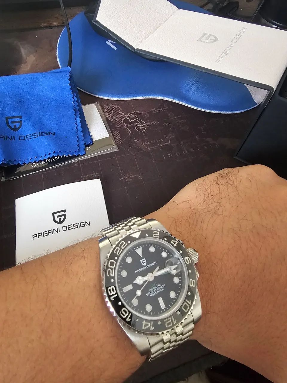 Relógio pagani design GMT - Foto 2