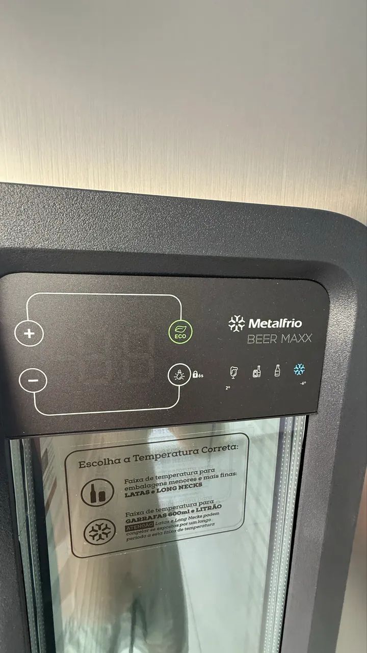 Cervejeiro Metalfrio 336 litros 127v Slim inox  - Foto 3