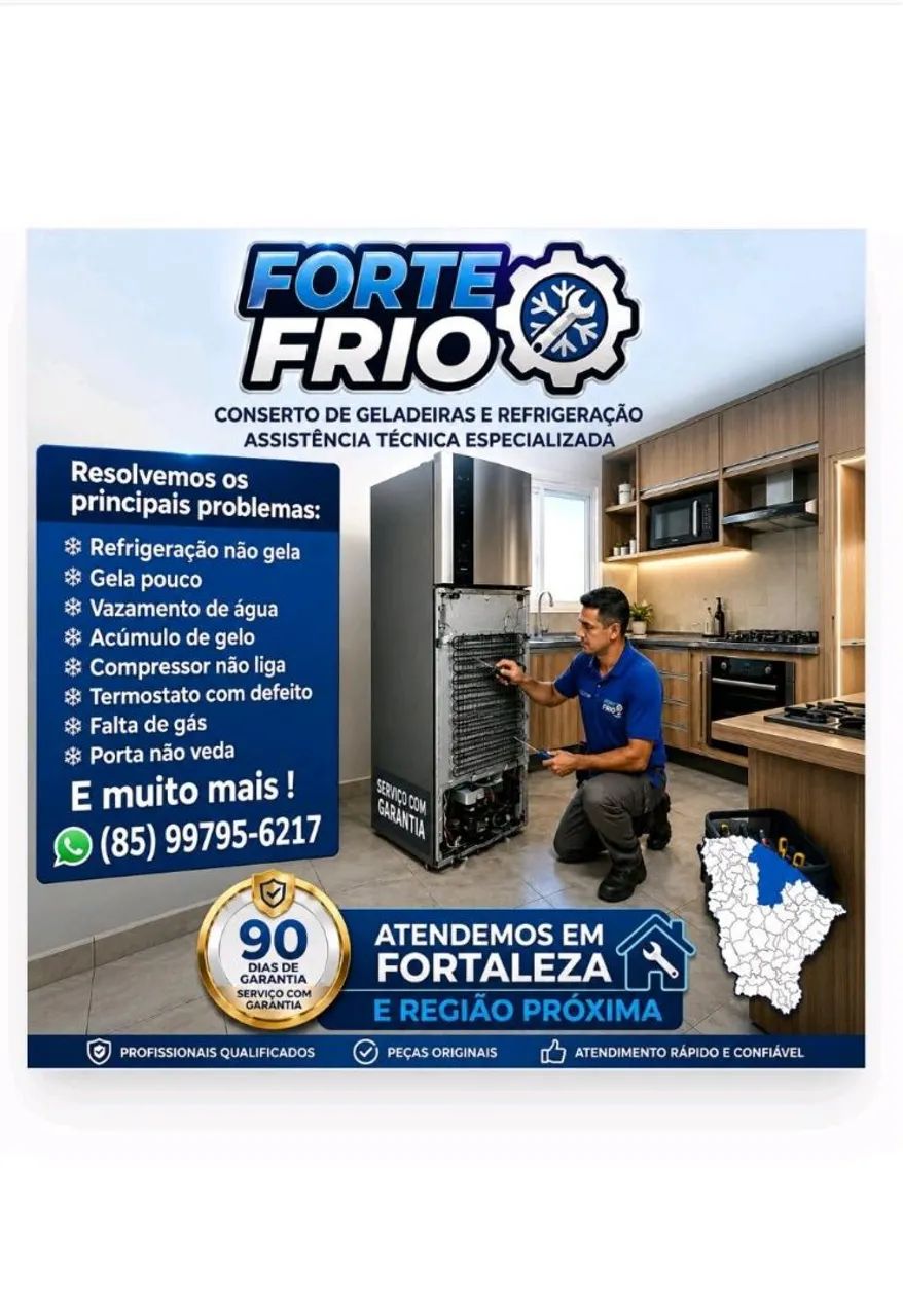 Conserto de refrigerador em fortaleza 