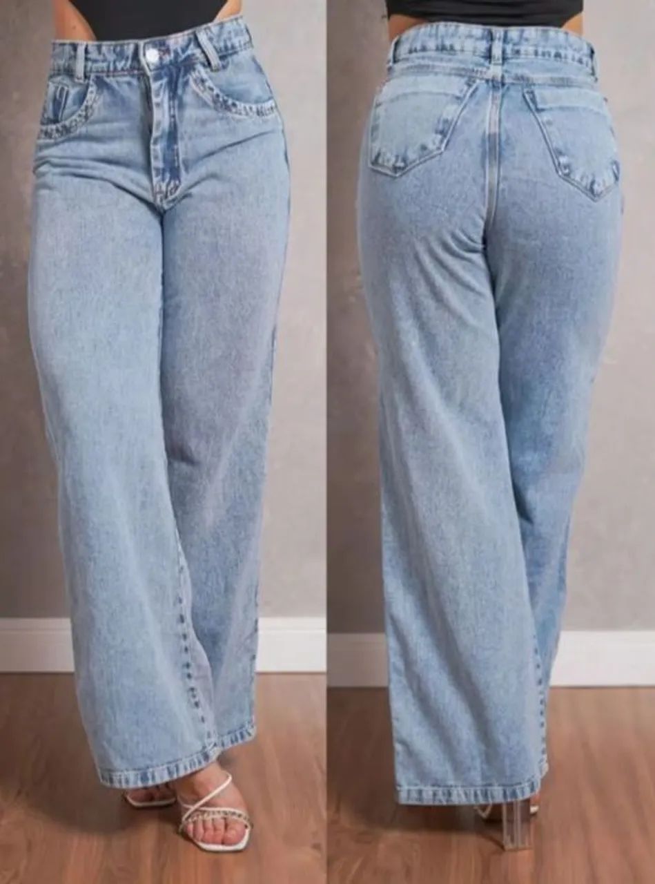Calça jeans feminina  - Foto 2