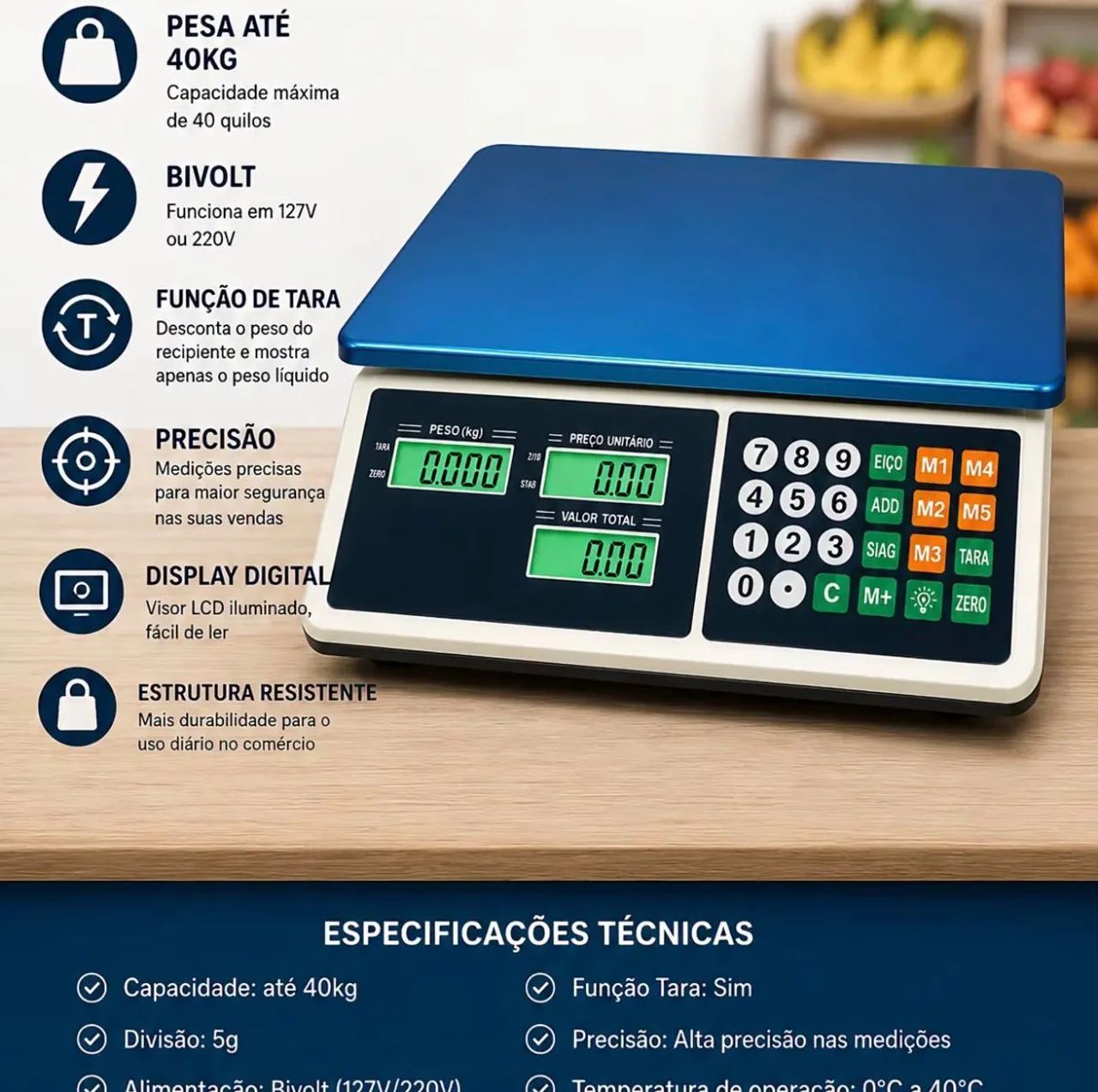 Balança digital 