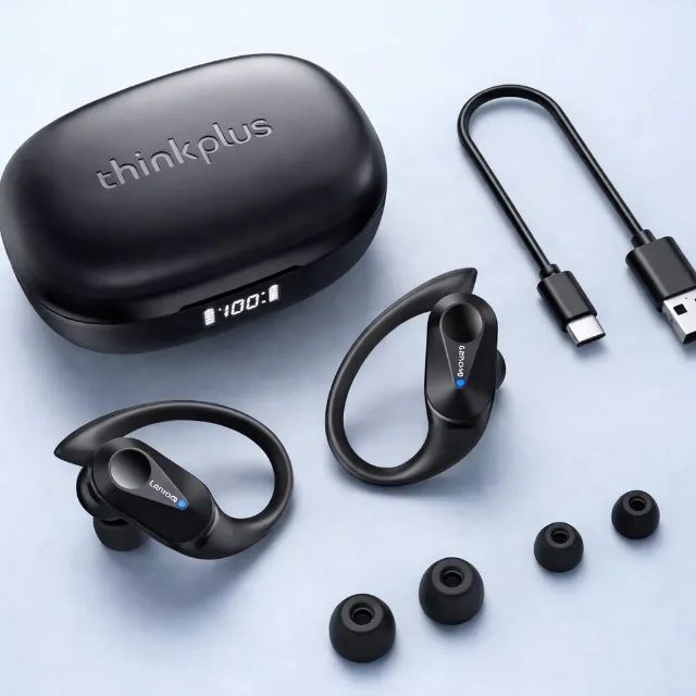 Fone de ouvido Bluetooth Lenovo LP75 - Foto 2