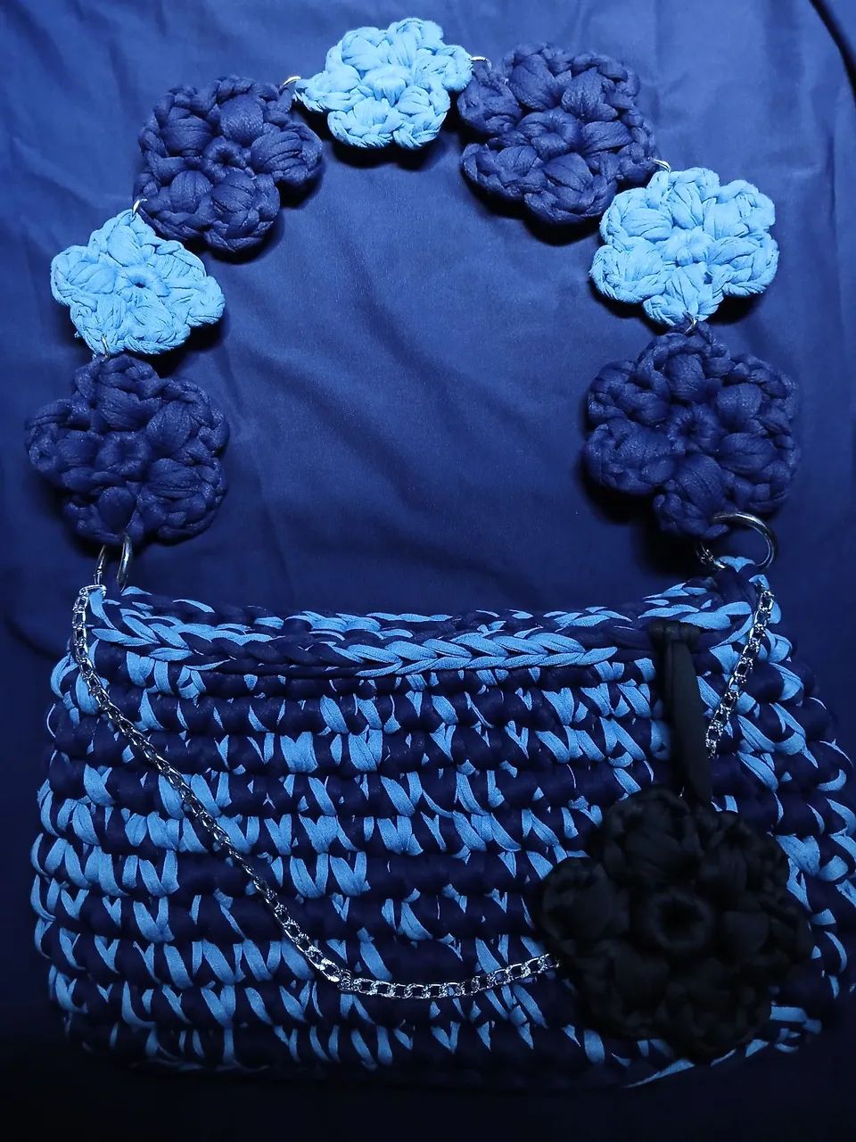 Bolsa de Crochê Flower - Foto 2