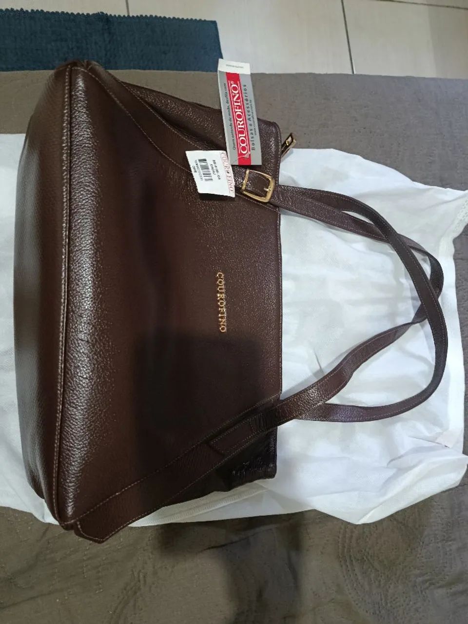 Bolsa couro fino