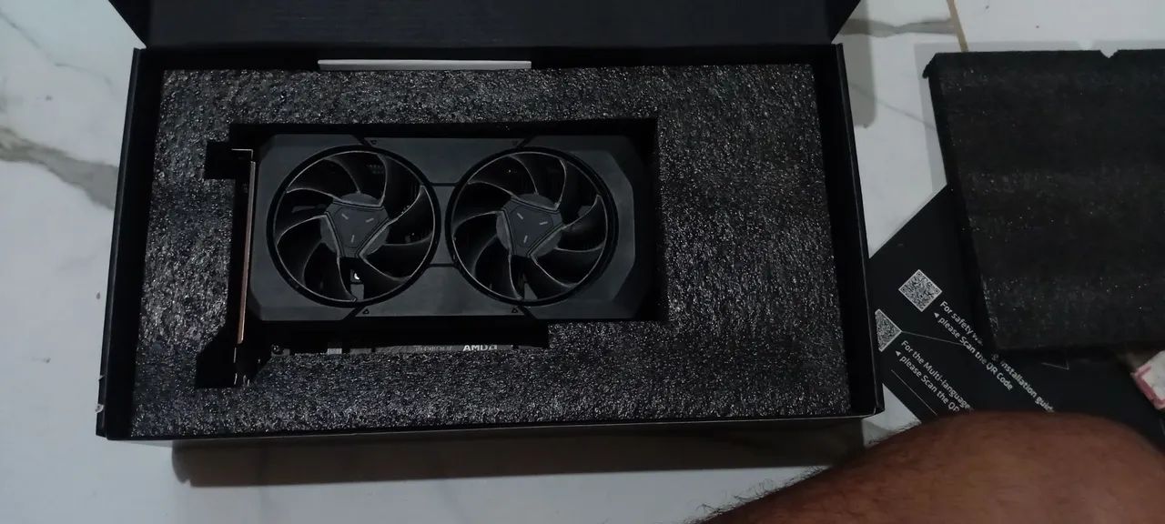 Rx 7600 dual fan - Foto 4