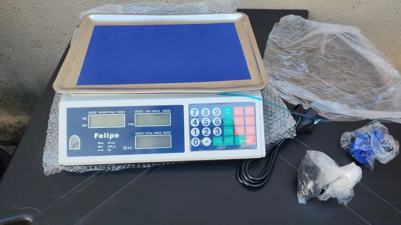 Balança 40kg nova