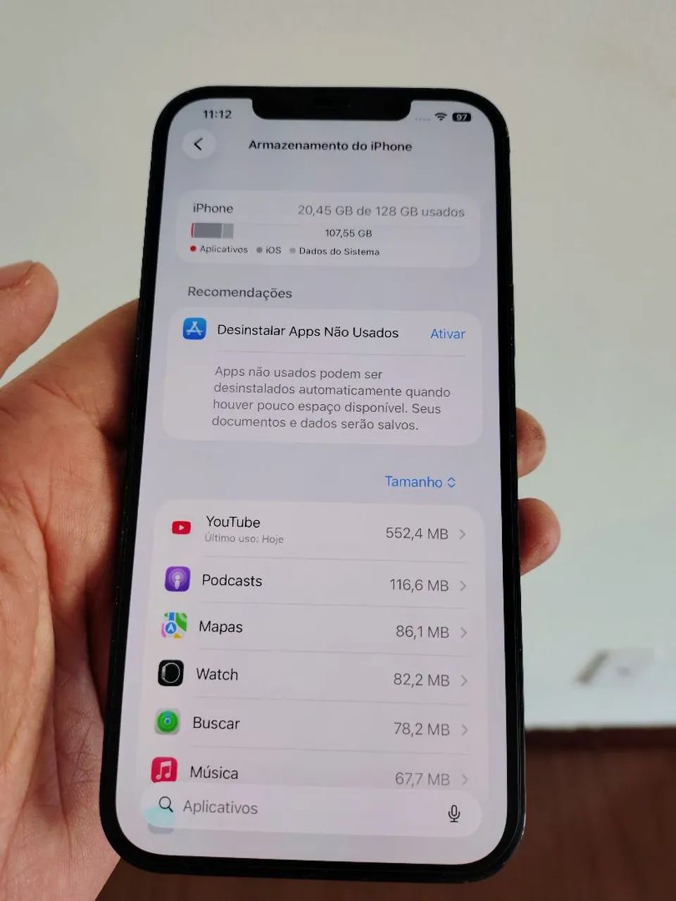 iPhone 12 Pro Max 128GB - Impecável (Bateria 93% + Todo Original) - Foto 5