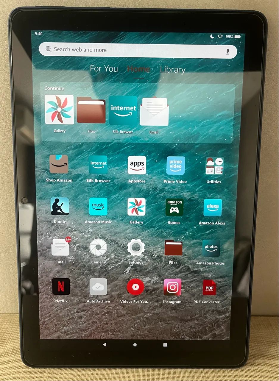 Amazon Fire HD 10 32GB 11ª Geração + Case com Apoio | Impecável - Foto 5