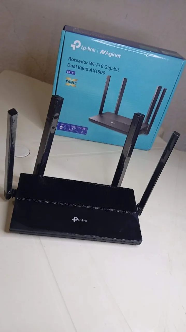 Roteador TP-Link Wi-Fi 6 (em perfeitas condições) - Foto 2