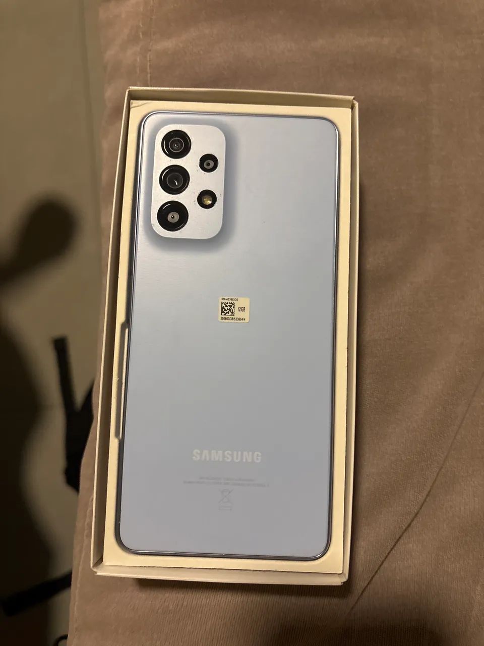 Galaxy A53 5G com película e capinha  - Foto 3