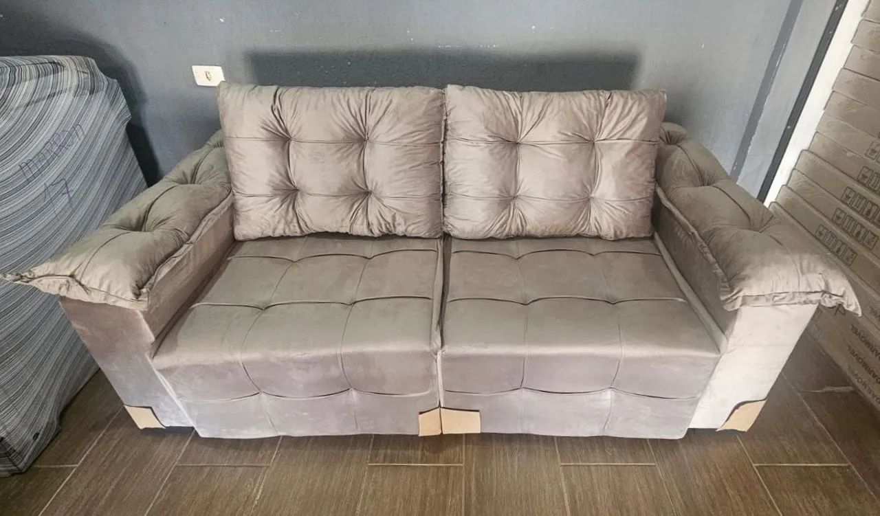 SOFÁ RETRÁTIL NOVO / ENTREGAMOS  - Foto 2