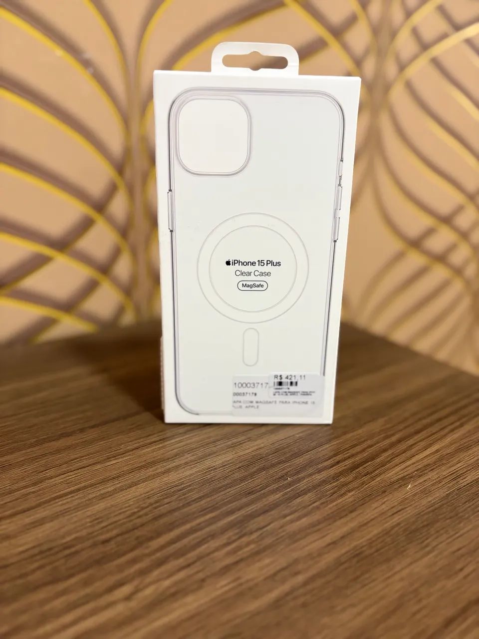 Capa iPhone 15 Plus original Apple transparente lacrada 