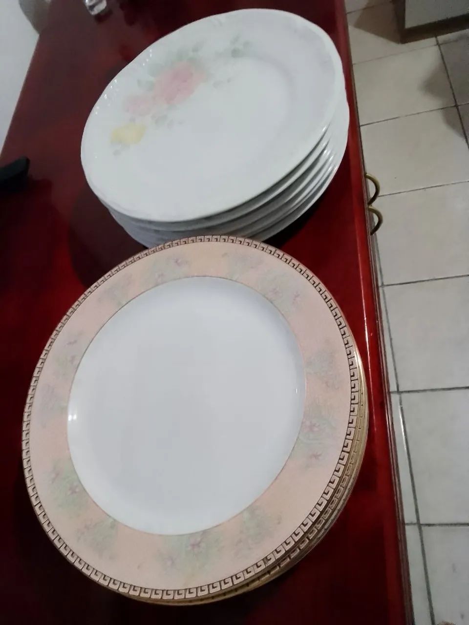 12 Pratos de porcelana Schmidt 