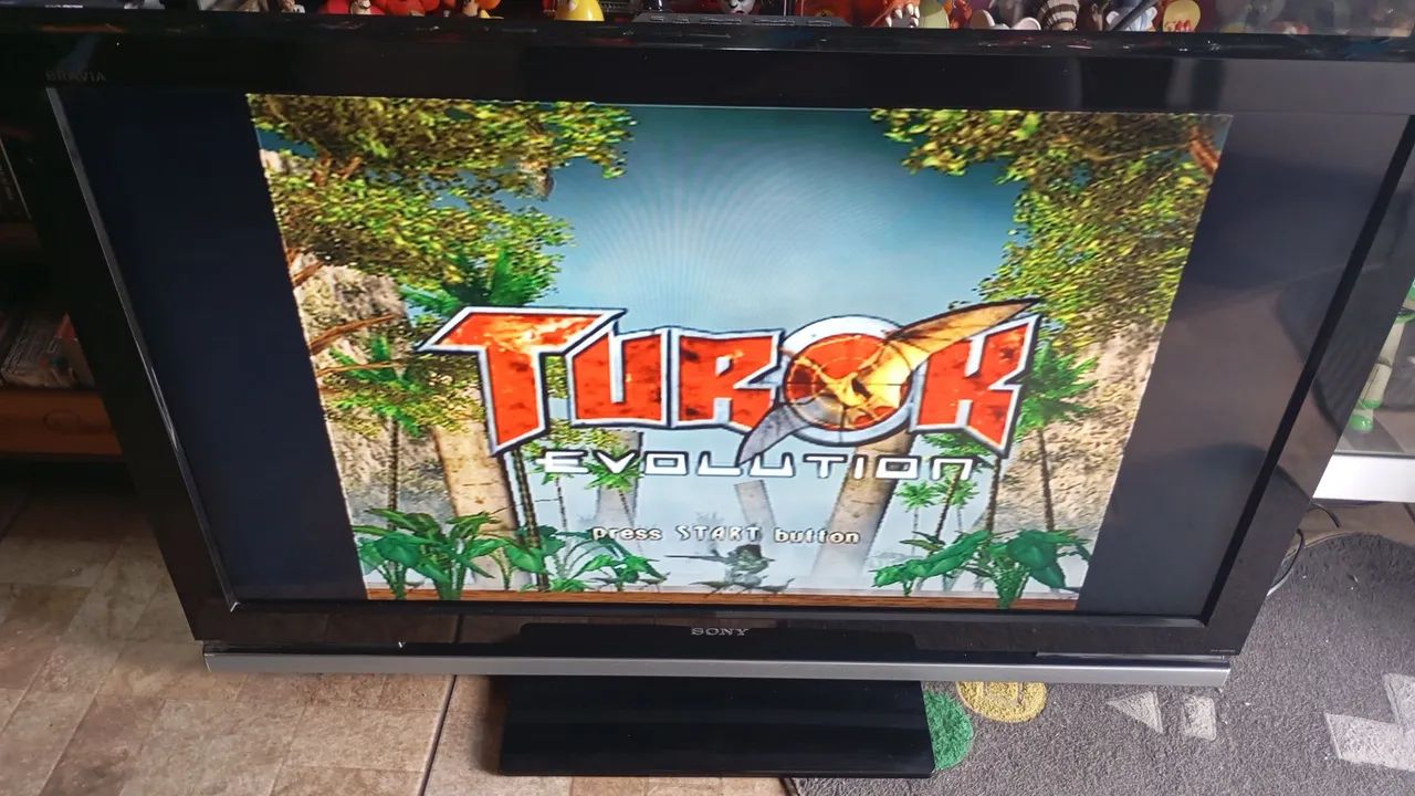 TV Sony modelo LCD conexão games 
